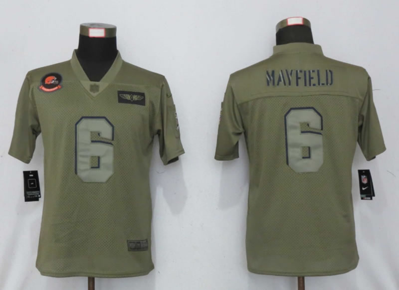 Women Nike Cleveland Browns 6 Mayfield Nike Camo 2019 Salute to Service Limited Jersey,We sell and wholesale Women Nike Cleveland Browns 6 Mayfield Nike Camo 2019 Salute to Service Limited Jersey on line form chian!